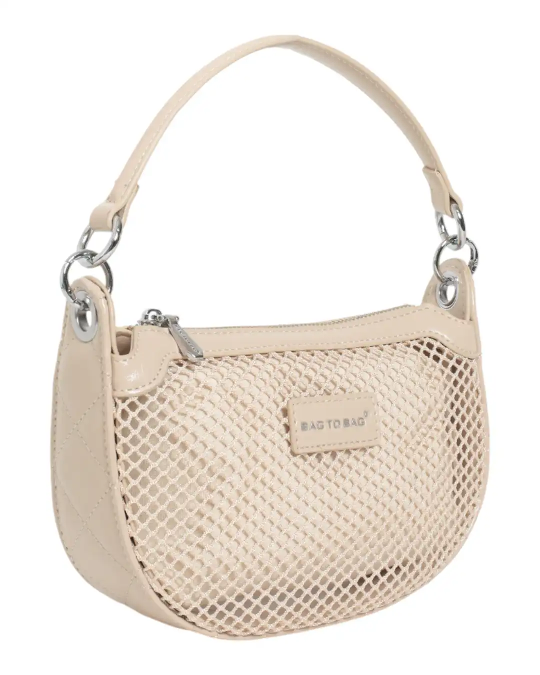 Τσάντα χειρός KX2503 – Μπέζ Τσάντα χειρός KX2503 – Μπέζ
