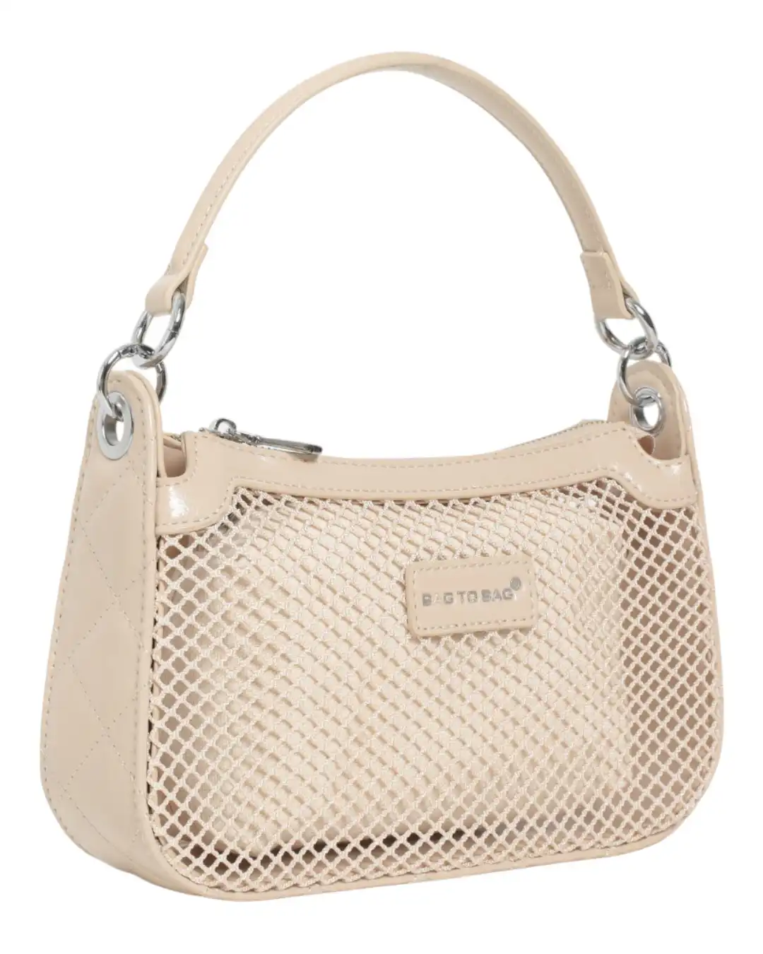 Τσάντα χειρός KX2504 – Μπέζ Τσάντα χειρός KX2504 – Μπέζ
