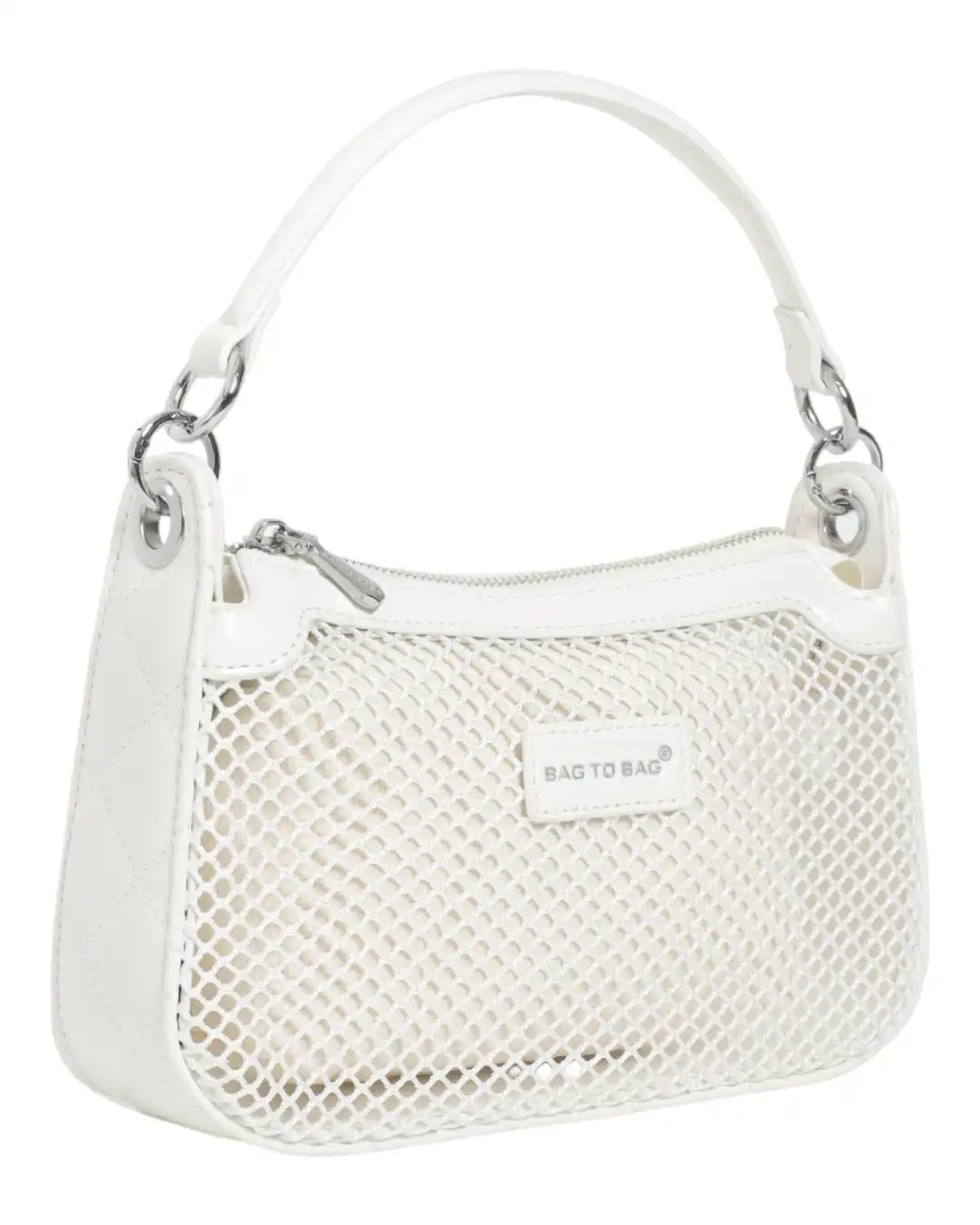 Τσάντα χειρός KX2504 – Ασπρο Τσάντα χειρός KX2504 – Ασπρο