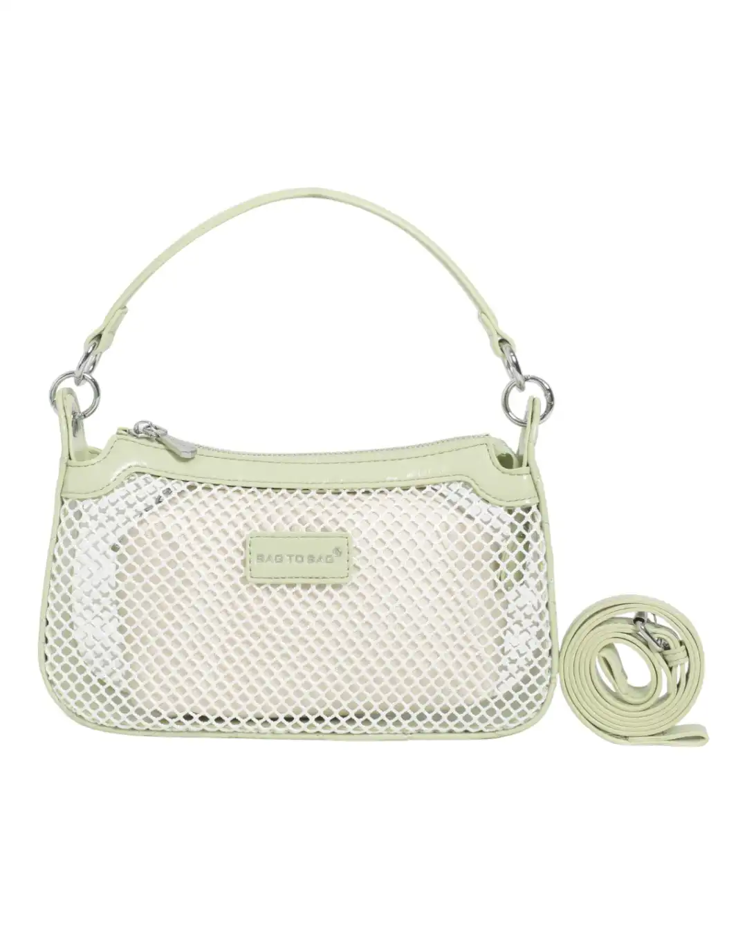 Τσάντα χειρός KX2504 - Πράσινο