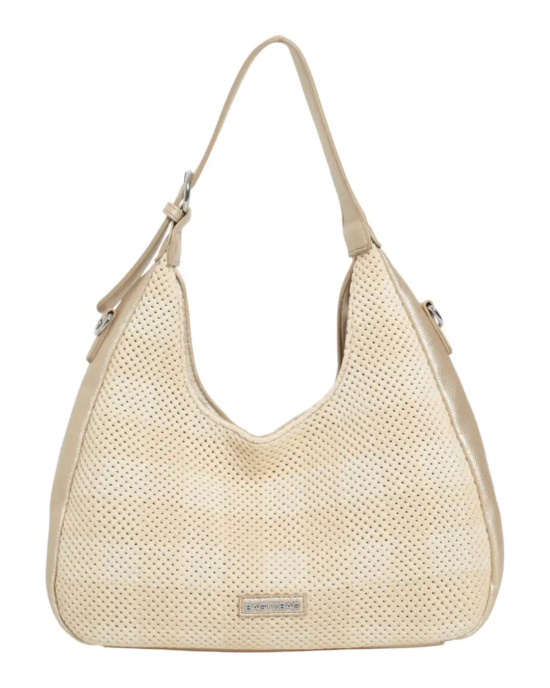 Τσάντα ώμου F2664-1 – Μπέζ Τσάντα ώμου F2664-1 – Μπέζ