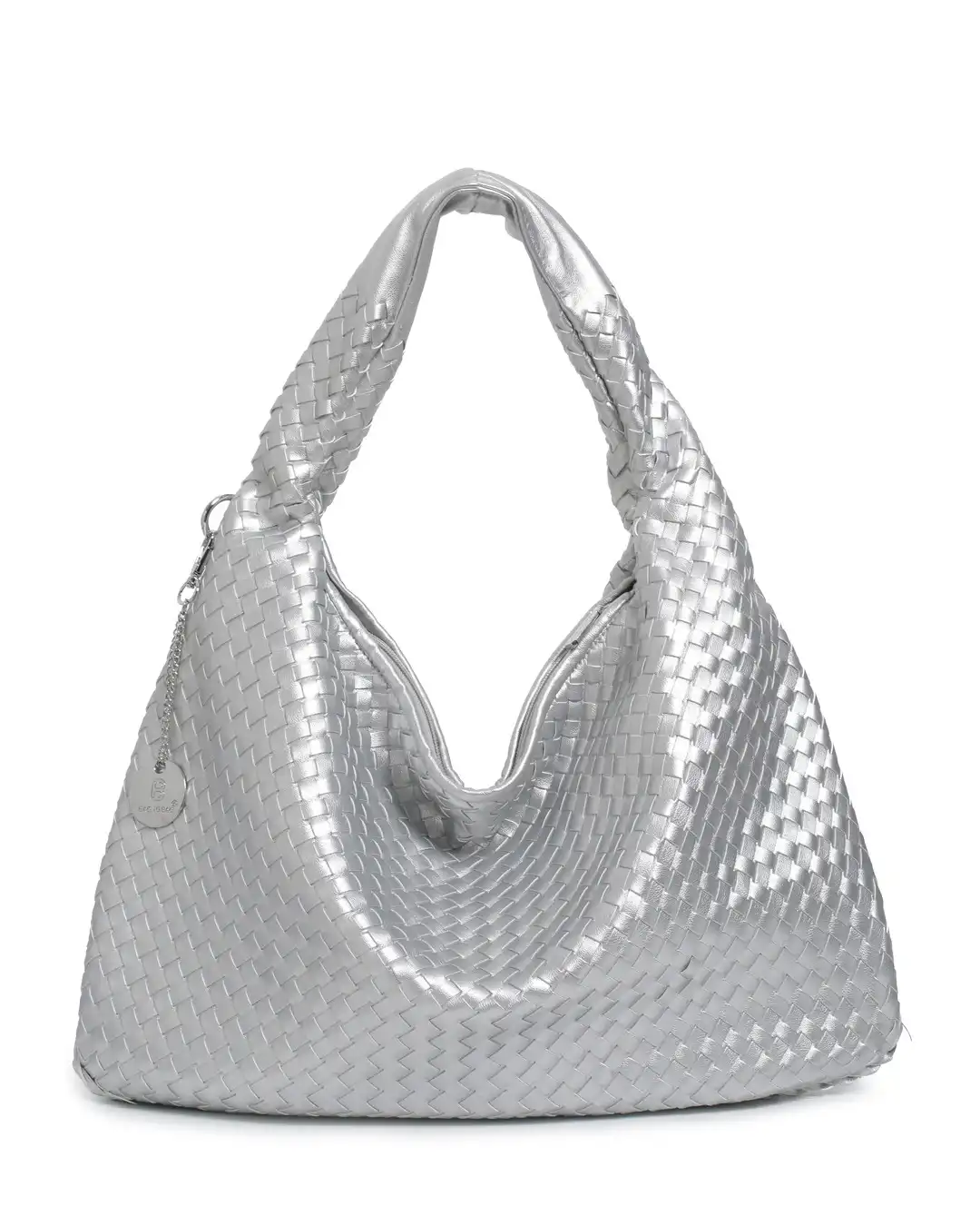 Τσάντα ώμου DD11251 – Ασημί