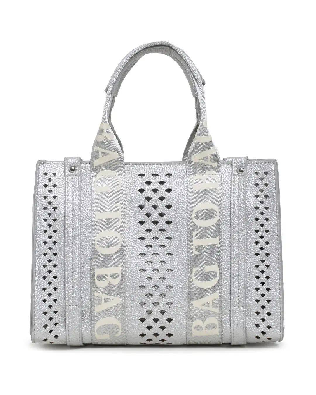 Τσάντα χειρός KX2424 – Ασημί Τσάντα χειρός KX2424 – Ασημί