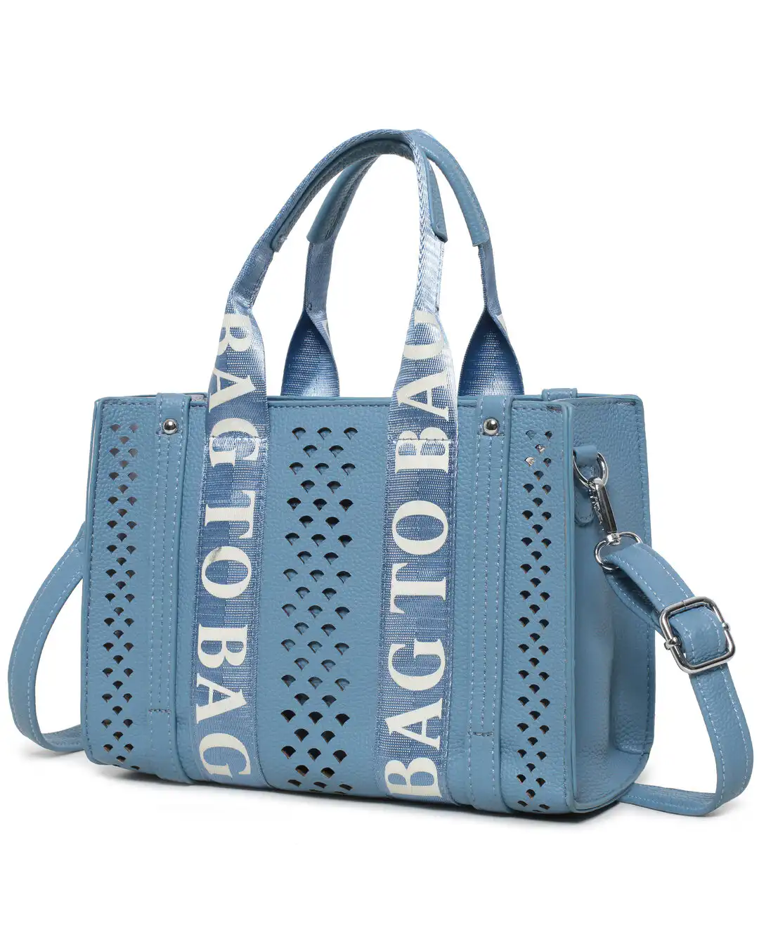 Τσάντα χειρός  KX2424 - Γαλάζιο