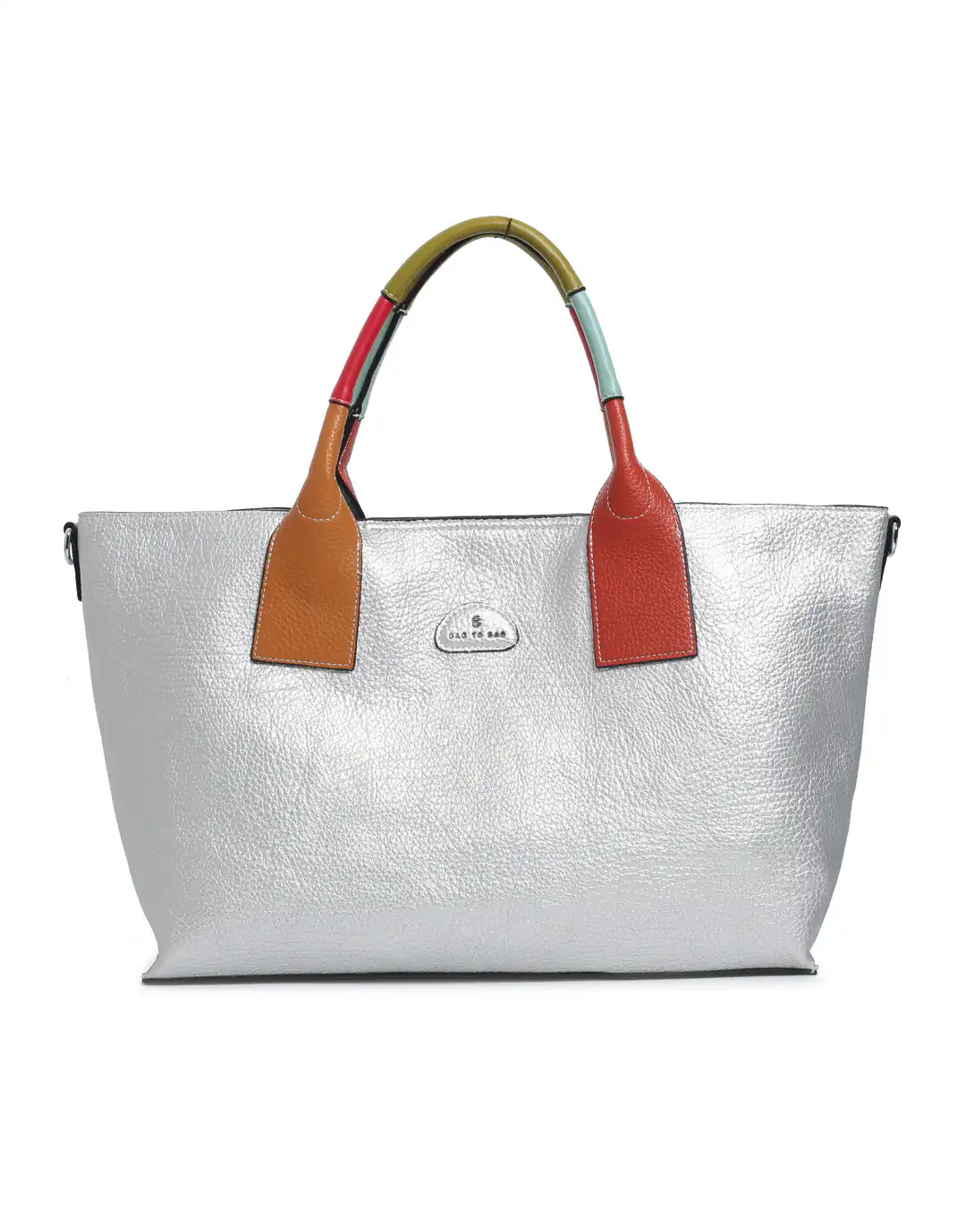 Τσάντα χειρός  B-9783 – Ασημί