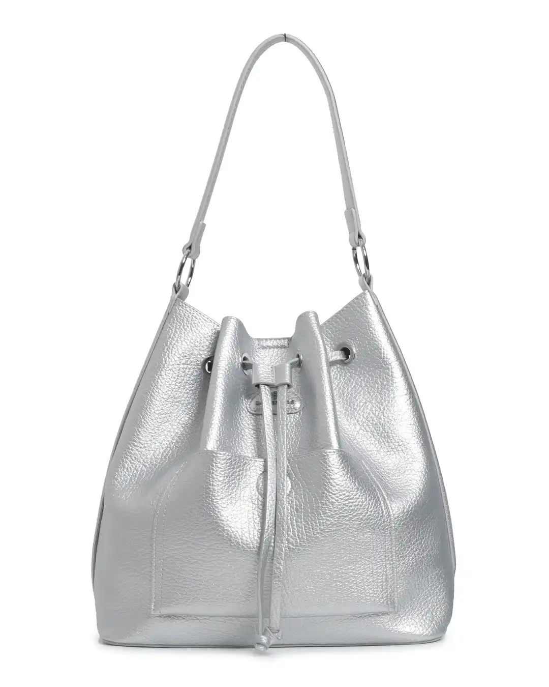 Τσάντα ώμου B-9772 – Ασημί