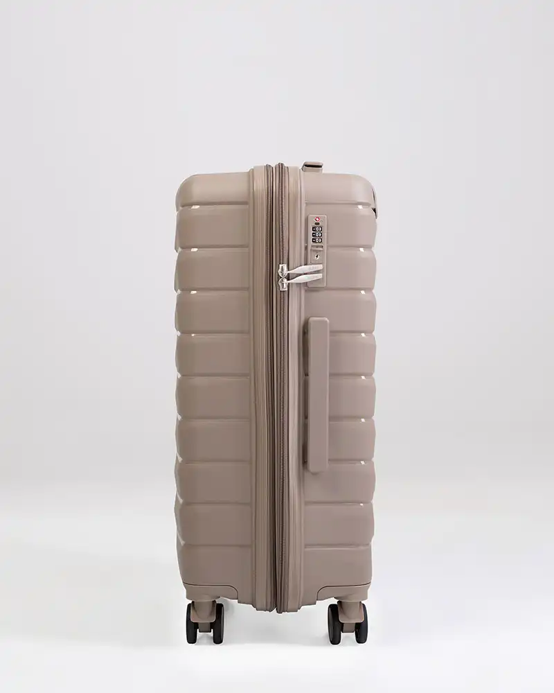 Βαλίτσα Σκληρή 1024 Επεκτεινόμενη Champagne - Μικρή