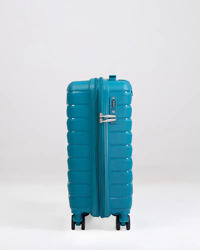 Βαλίτσα Σκληρή 1024 Επεκτεινόμενη Teal - Μικρή