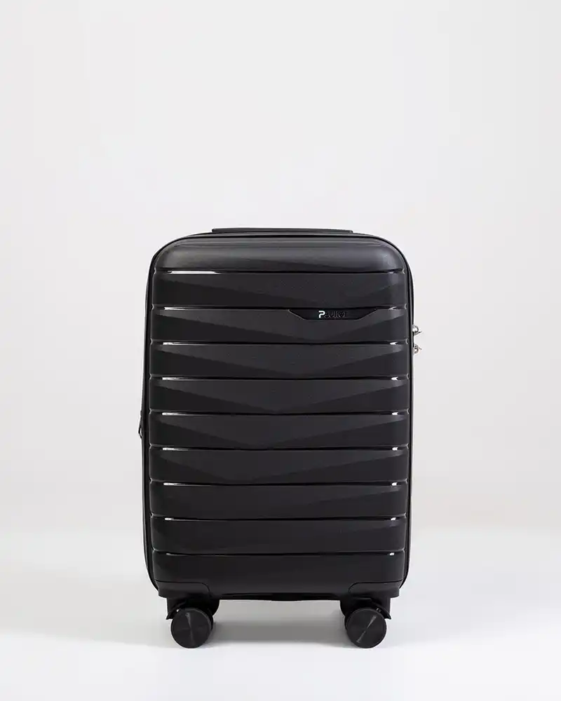 Βαλίτσα Σκληρή 1024 Επεκτεινόμενη Black – Μικρή