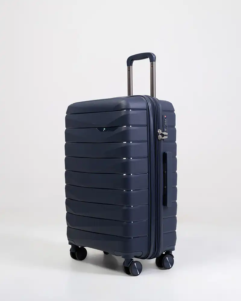 Βαλίτσα Σκληρή 1024 Επεκτεινόμενη Blue – Μεσαία