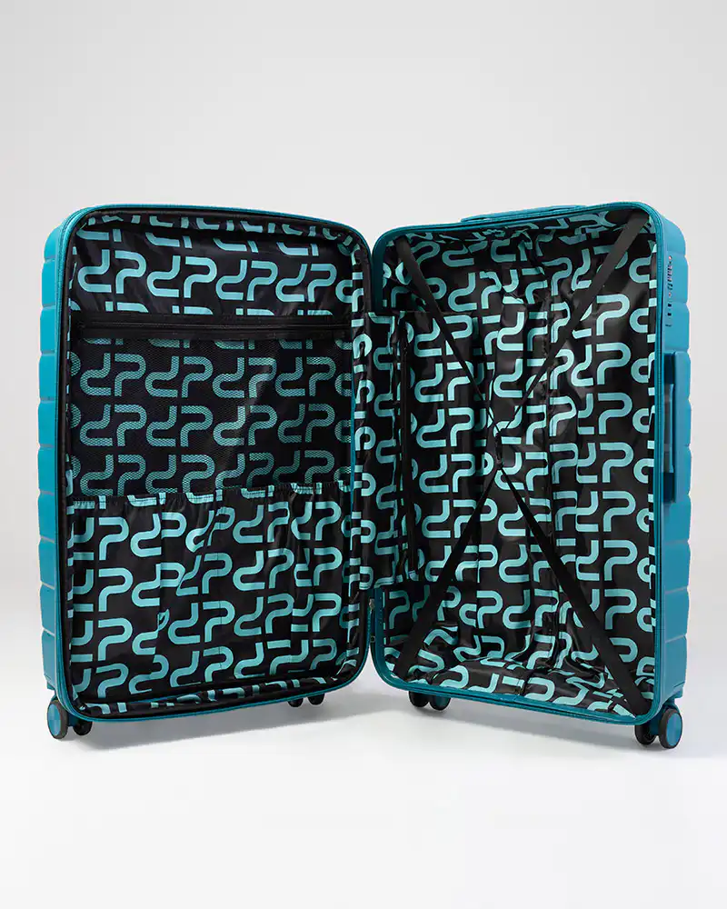 Βαλίτσα Σκληρή 1024 Επεκτεινόμενη Teal - Μικρή