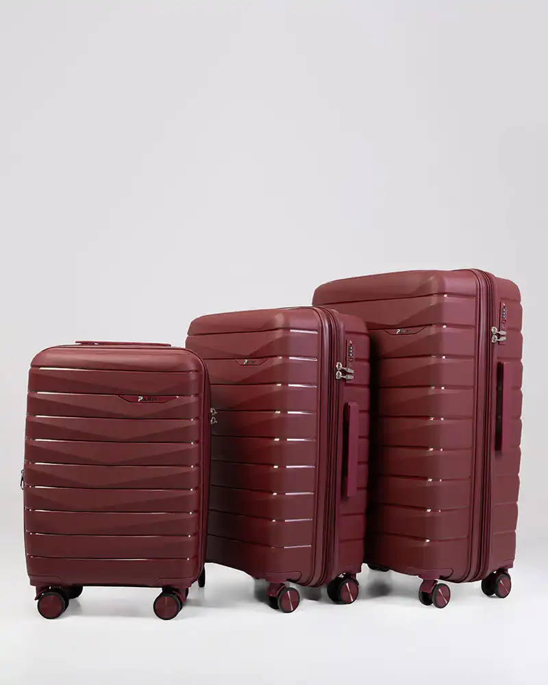 Σετ Βαλίτσες Burgundy