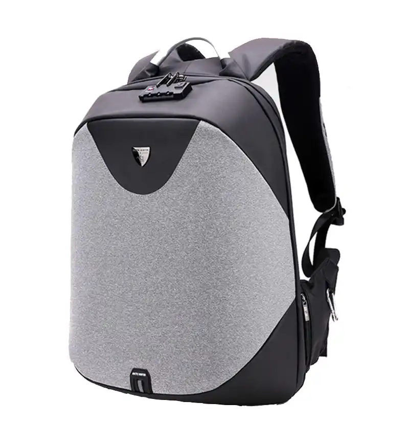 ARCTIC HUNTER τσάντα πλάτης B00208 με θήκη laptop 15.6″, λουκέτο TSA, 24L, γκρι ARCTIC HUNTER τσάντα πλάτης B00208 με θήκη laptop 15.6″, λουκέτο TSA, 24L, γκρι