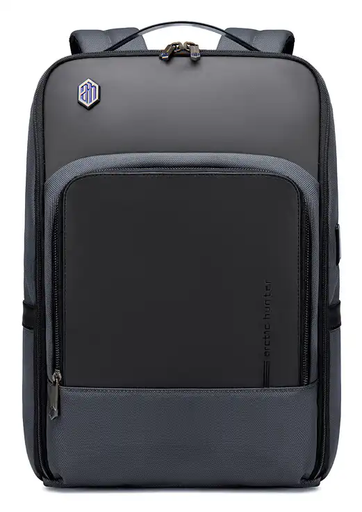 ARCTIC HUNTER τσάντα πλάτης B00403 με θήκη laptop 15.6″, USB, 19L, γκρι ARCTIC HUNTER τσάντα πλάτης B00403 με θήκη laptop 15.6″, USB, 19L, γκρι