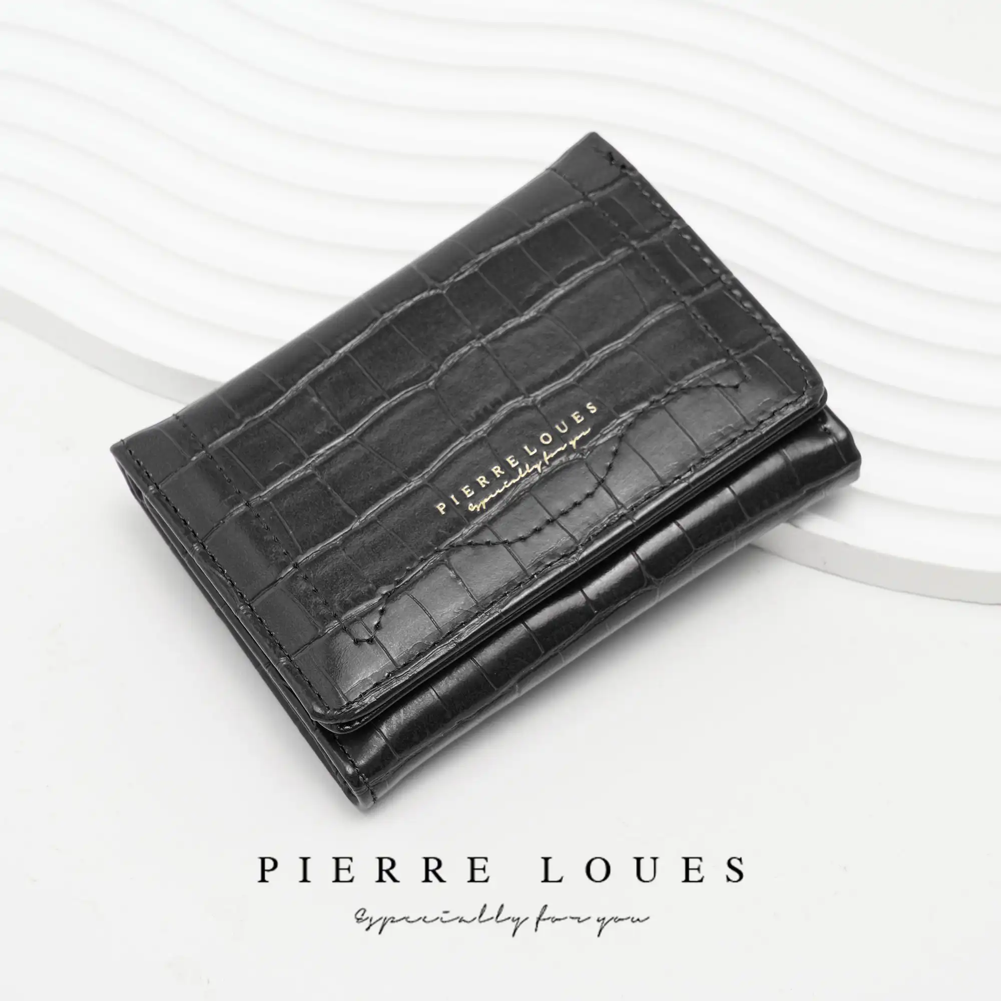 Μικρό Πορτοφόλι Γυναικείο Pierre Loues B13-48 μαύρο Μικρό Πορτοφόλι Γυναικείο Pierre Loues B13-48 μαύρο