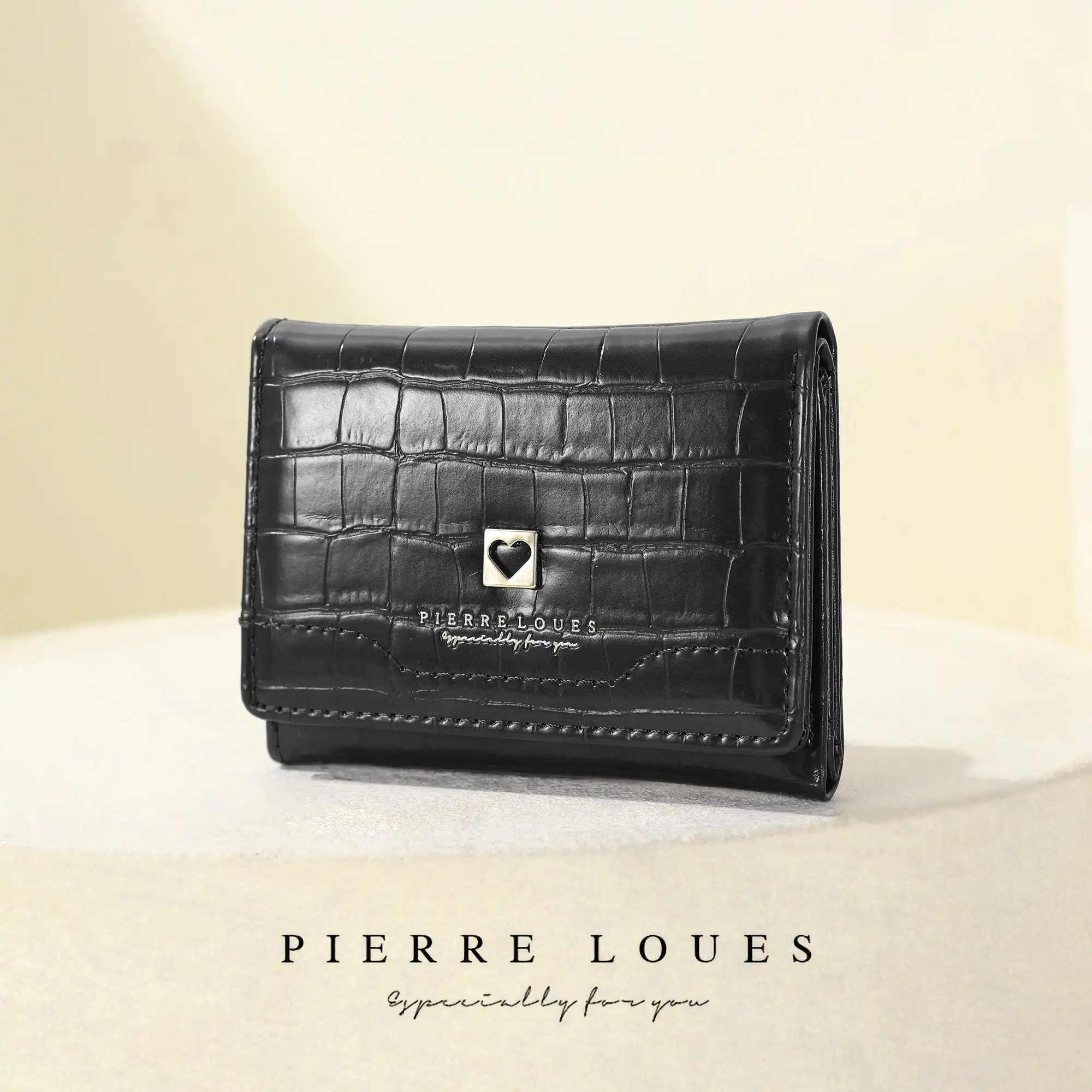 Μικρό Πορτοφόλι Γυναικείο Pierre Loues B13-49 μαύρο Μικρό Πορτοφόλι Γυναικείο Pierre Loues B13-49 μαύρο