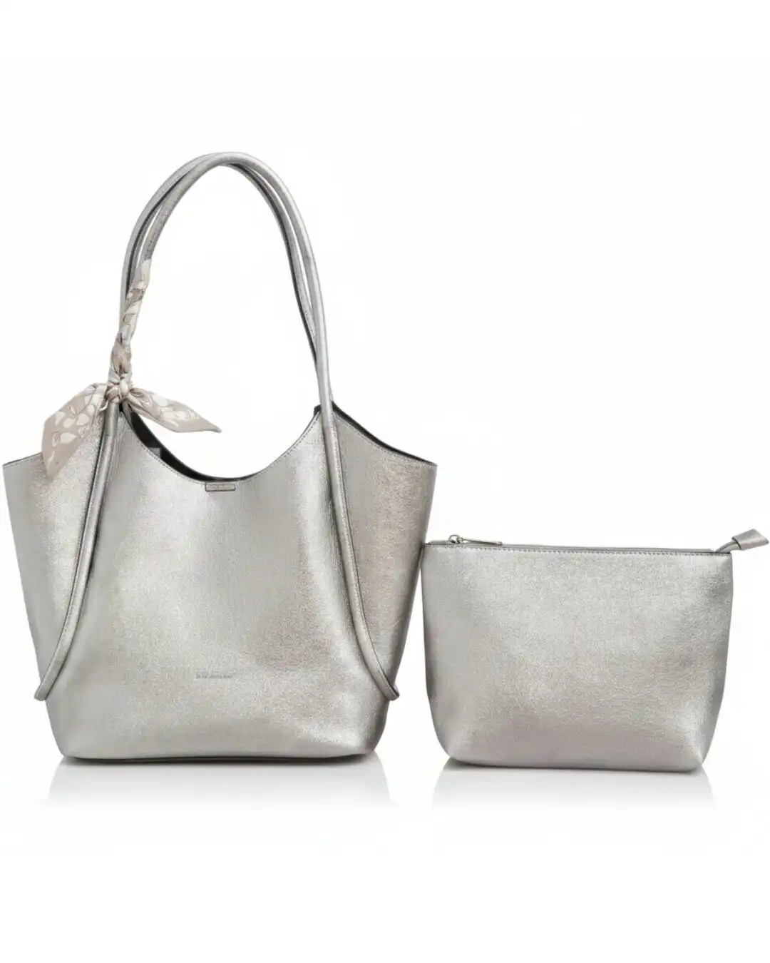 Τσάντα ώμου  XY-37006 – Ασημί