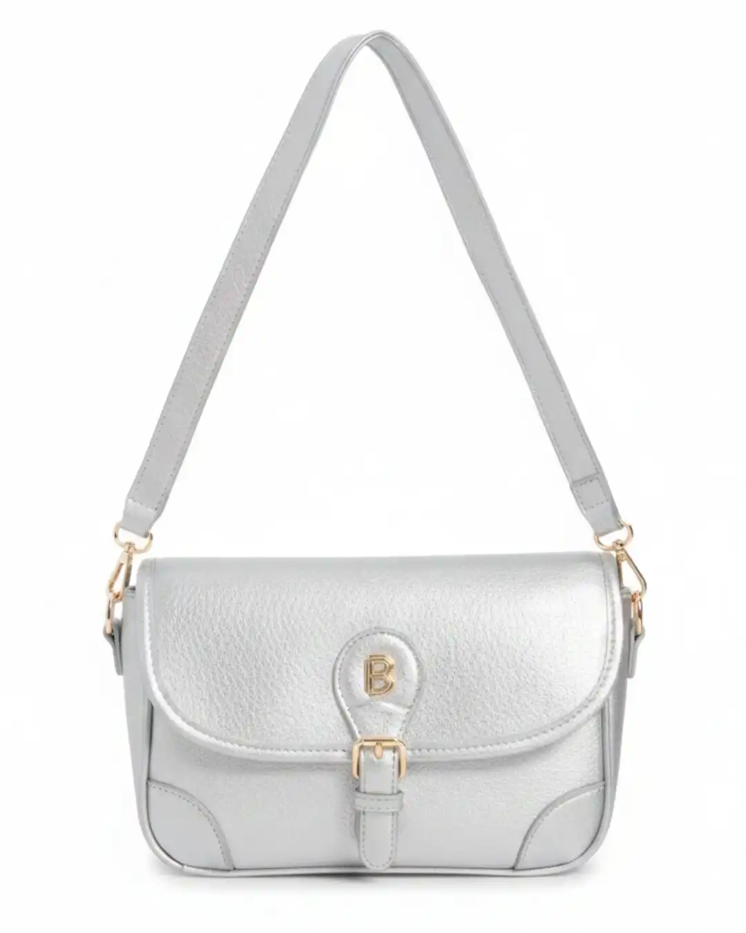 Τσάντα ώμου  XY-37016 – Ασημί