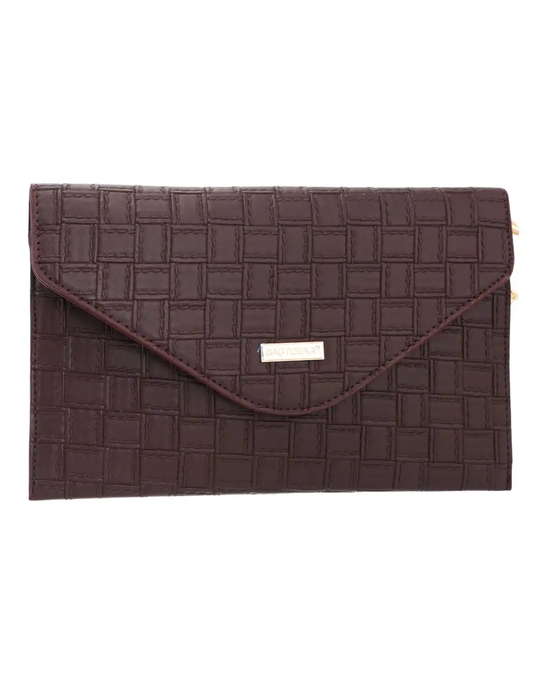 Τσάντα φάκελος clutch MD2525 – Καφέ Τσάντα φάκελος clutch MD2525 – Καφέ