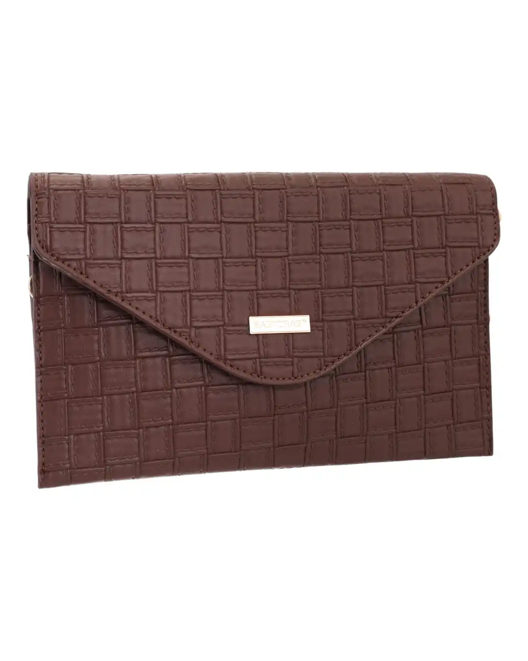 Τσάντα φάκελος clutch MD2525 – Καφέ Τσάντα φάκελος clutch MD2525 – Καφέ