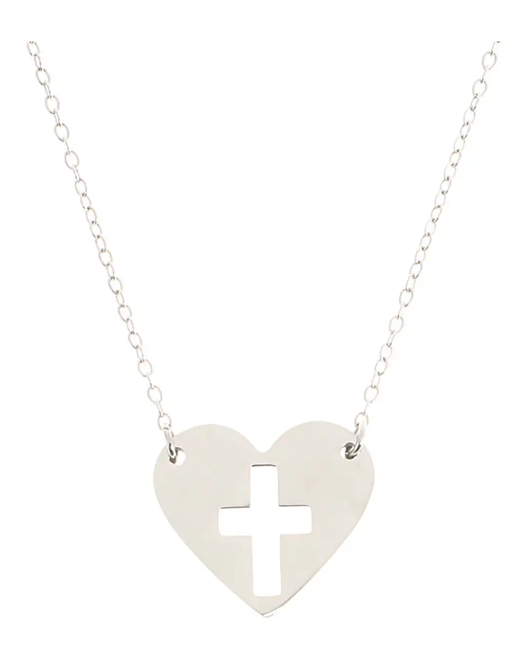 Κρεμαστό λαιμού AQE-9858-5 – Ασημί