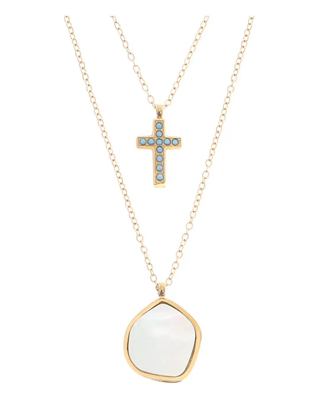 Κρεμαστό λαιμού AQE-9828-5 – Χρυσό