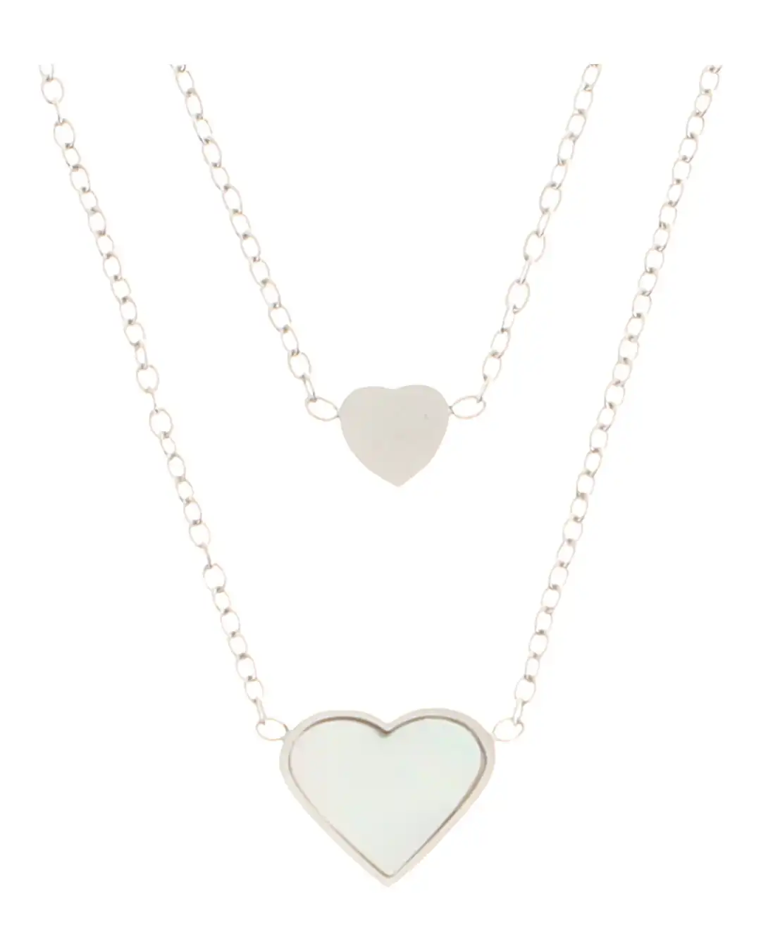 Κρεμαστό λαιμού AQE-9830-5 – Ασημί