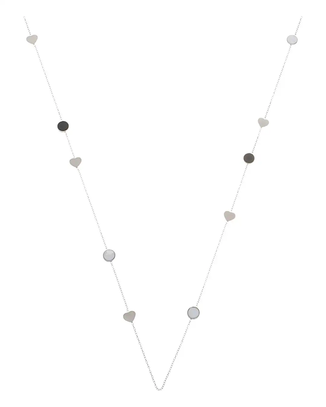 Κρεμαστό λαιμού JC-6601-9 – Ασημί Κρεμαστό λαιμού JC-6601-9 – Ασημί