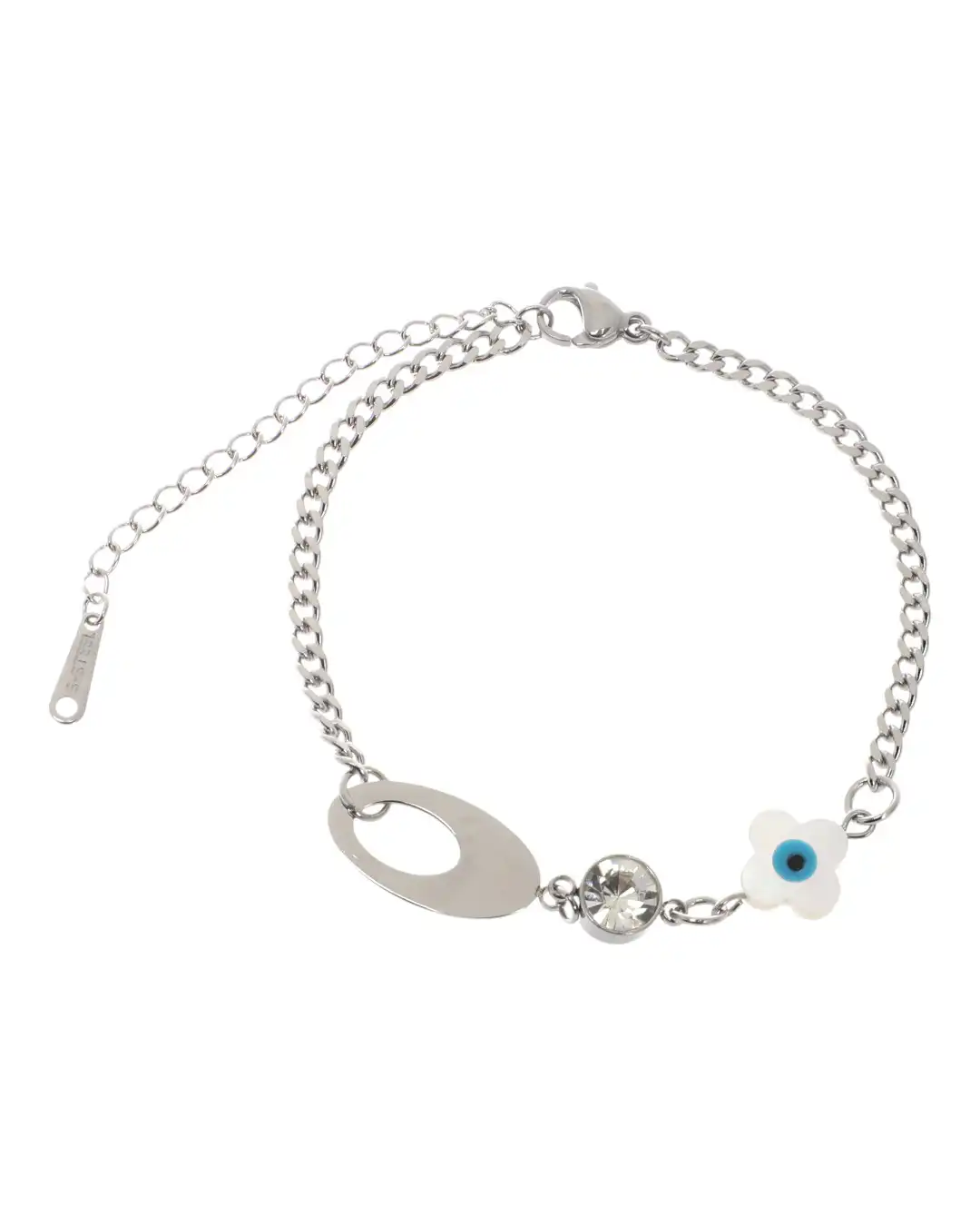 Βραχιόλι AQE-9823-5 – Ασημί