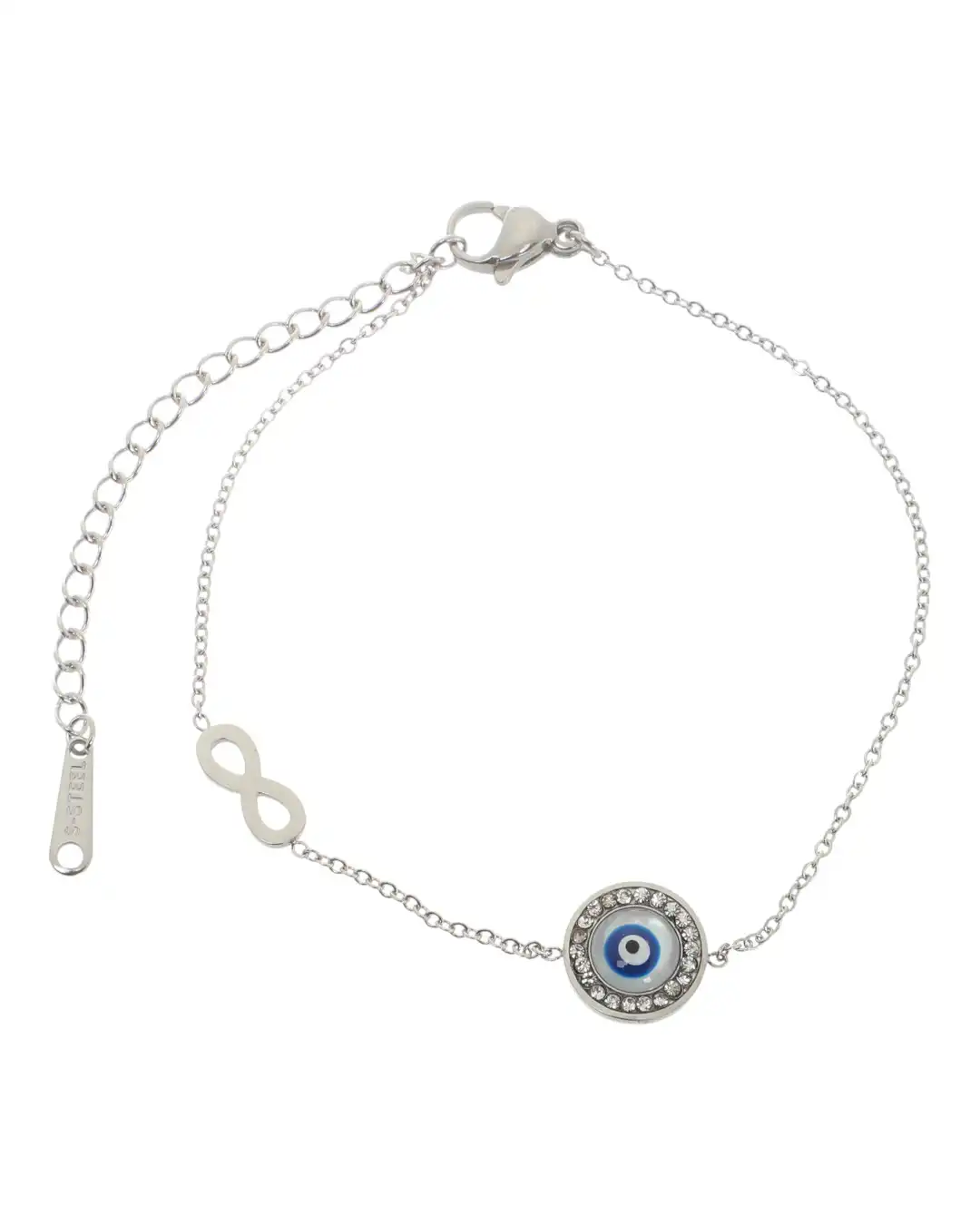 Βραχιόλι AQE-9817-5 – Ασημί