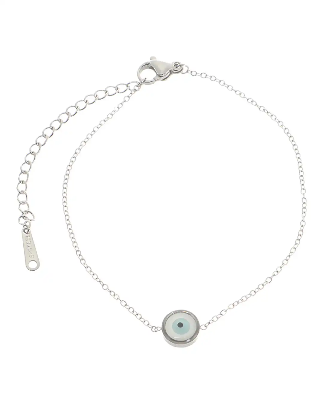Βραχιόλι AQE-9802-5 – Ασημί
