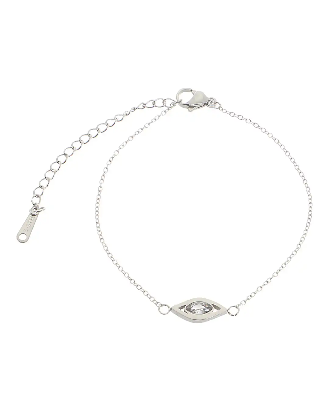 Βραχιόλι AQE-9808-5 – Ασημί