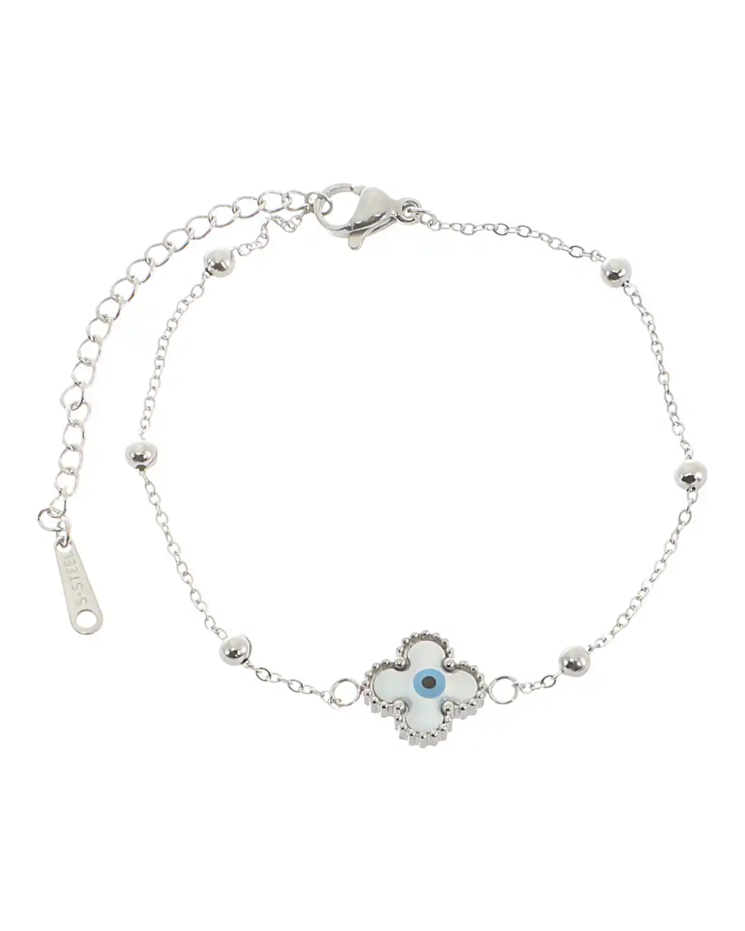Βραχιόλι AQE-9812-5 – Ασημί