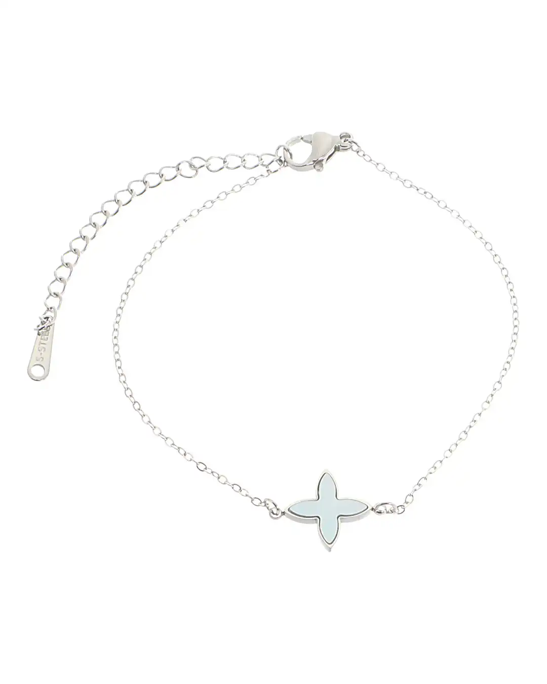 Βραχιόλι AQE-9803-5 – Ασημί