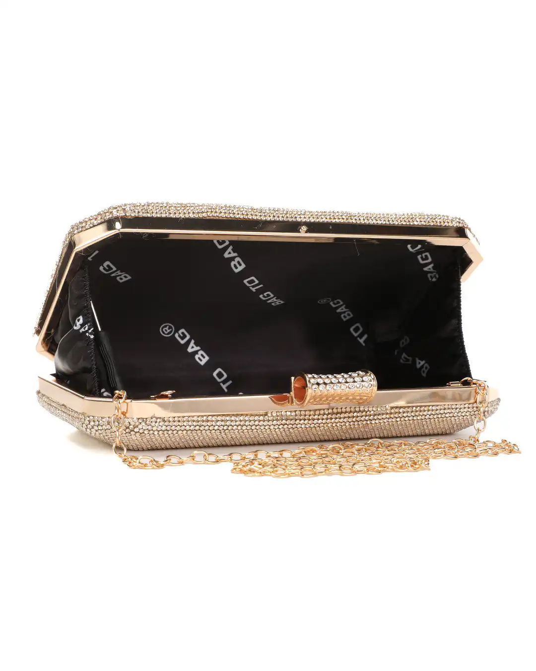 Τσάντα φάκελος clutch JH2222 – Χρυσό