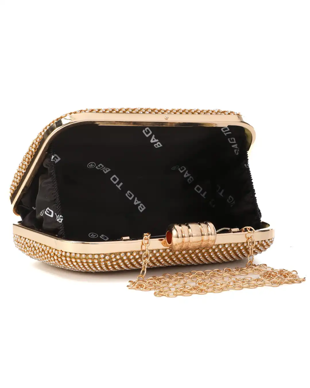 Τσάντα φάκελος clutch JH2232 – Χρυσό