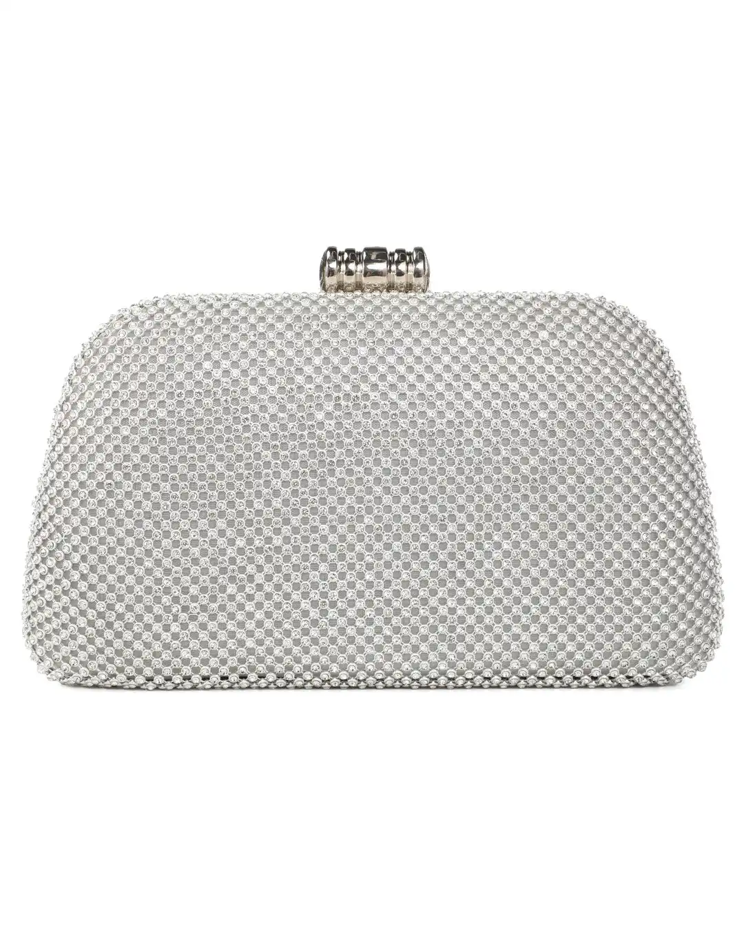 Τσάντα φάκελος clutch JH2232 – Ασημί