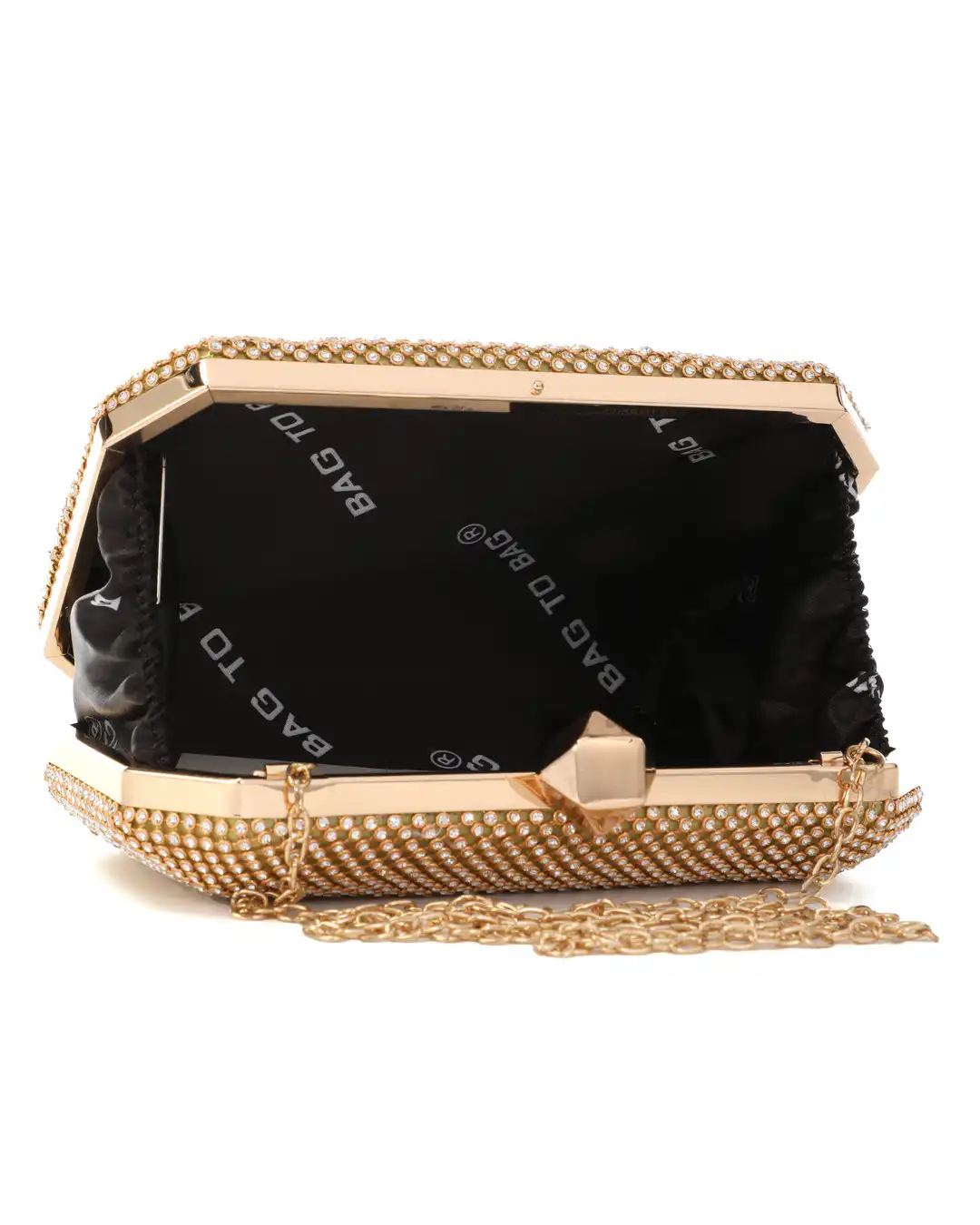 Τσάντα φάκελος clutch JH2225 – Χρυσό