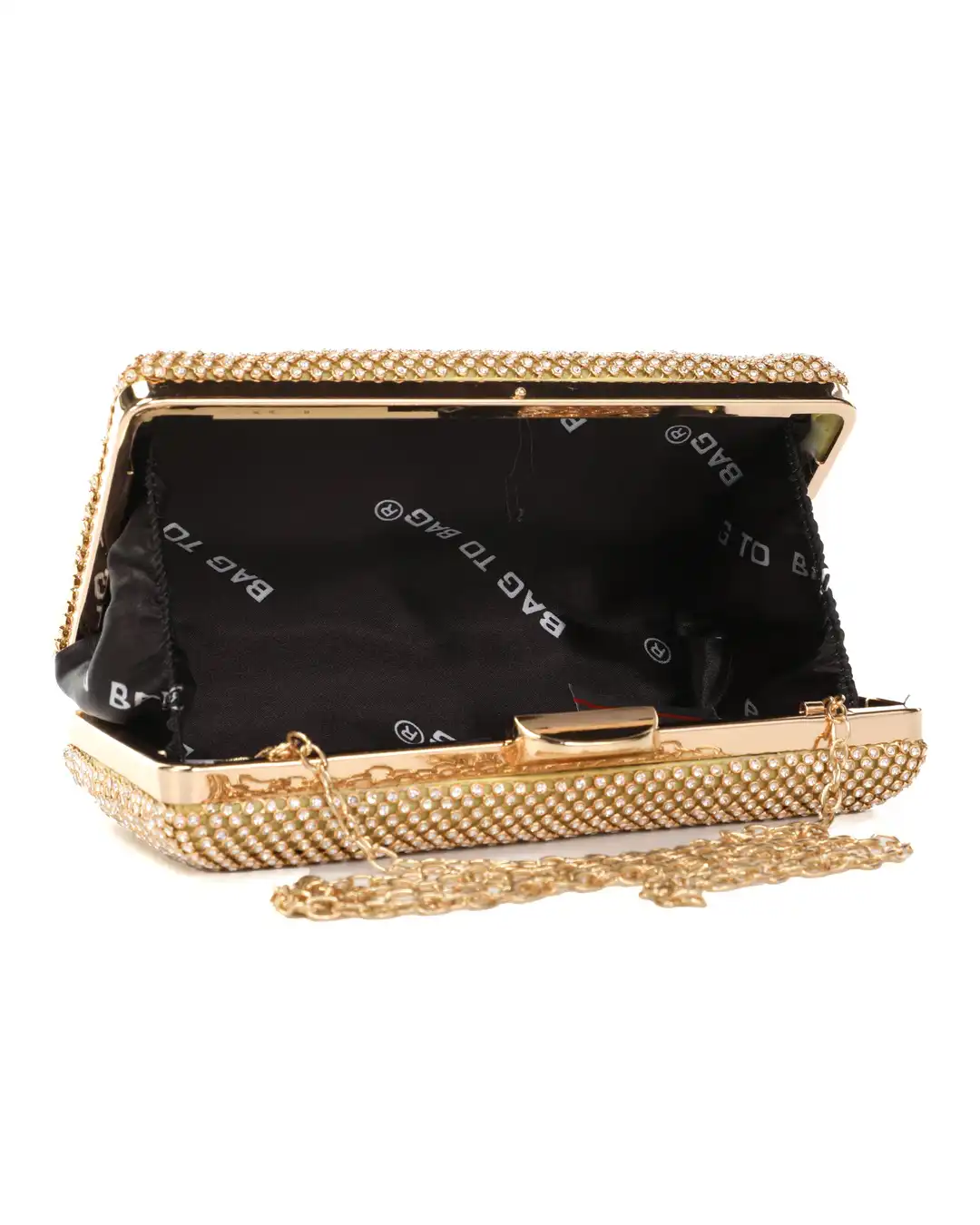 Τσάντα φάκελος clutch JH2231 – Χρυσό
