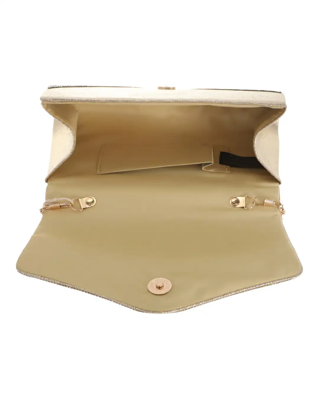Τσάντα φάκελος clutch MD2510 - Χρυσό