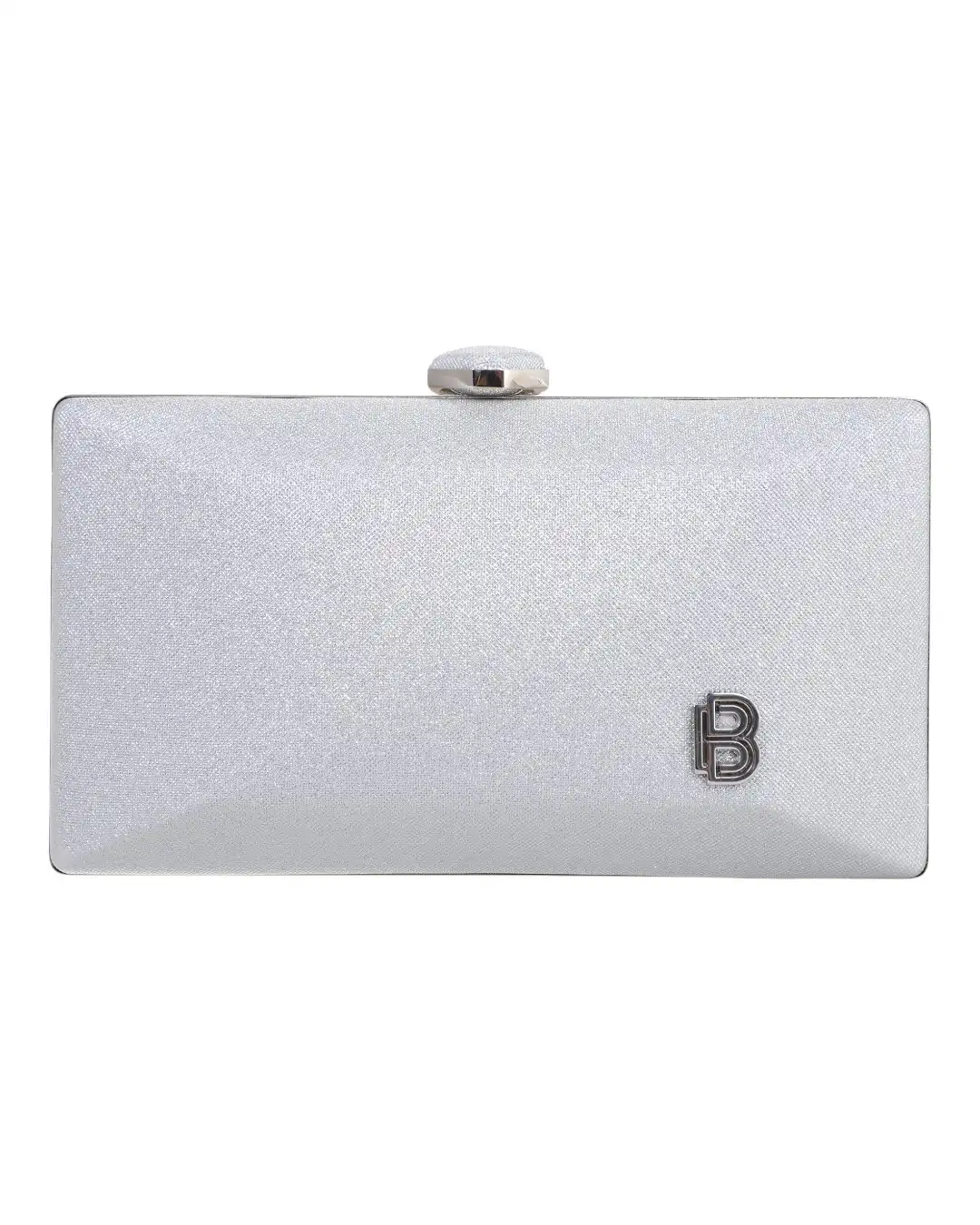 Τσάντα φάκελος clutch JH2236 – Ασημί
