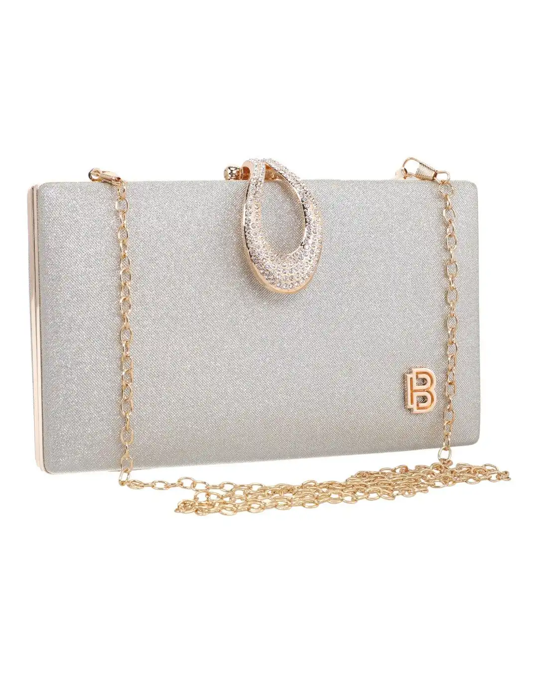 Τσάντα φάκελος clutch JH2237 – Χρυσό