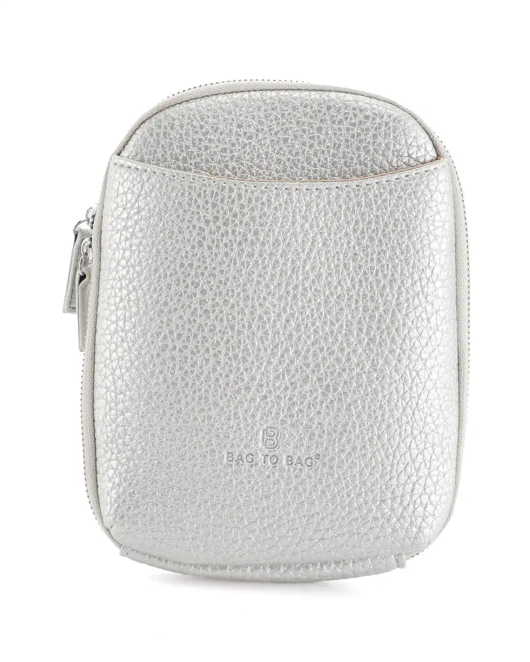 Τσάντα χιαστί SQ-10516 – Ασημί