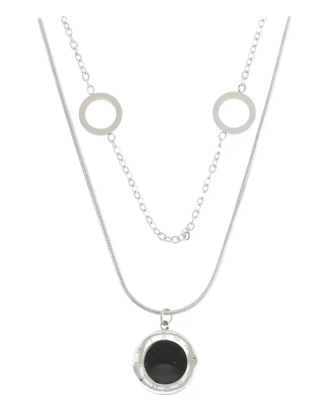 Κρεμαστό λαιμού XG-6695-12 – Ασημί Κρεμαστό λαιμού XG-6695-12 – Ασημί