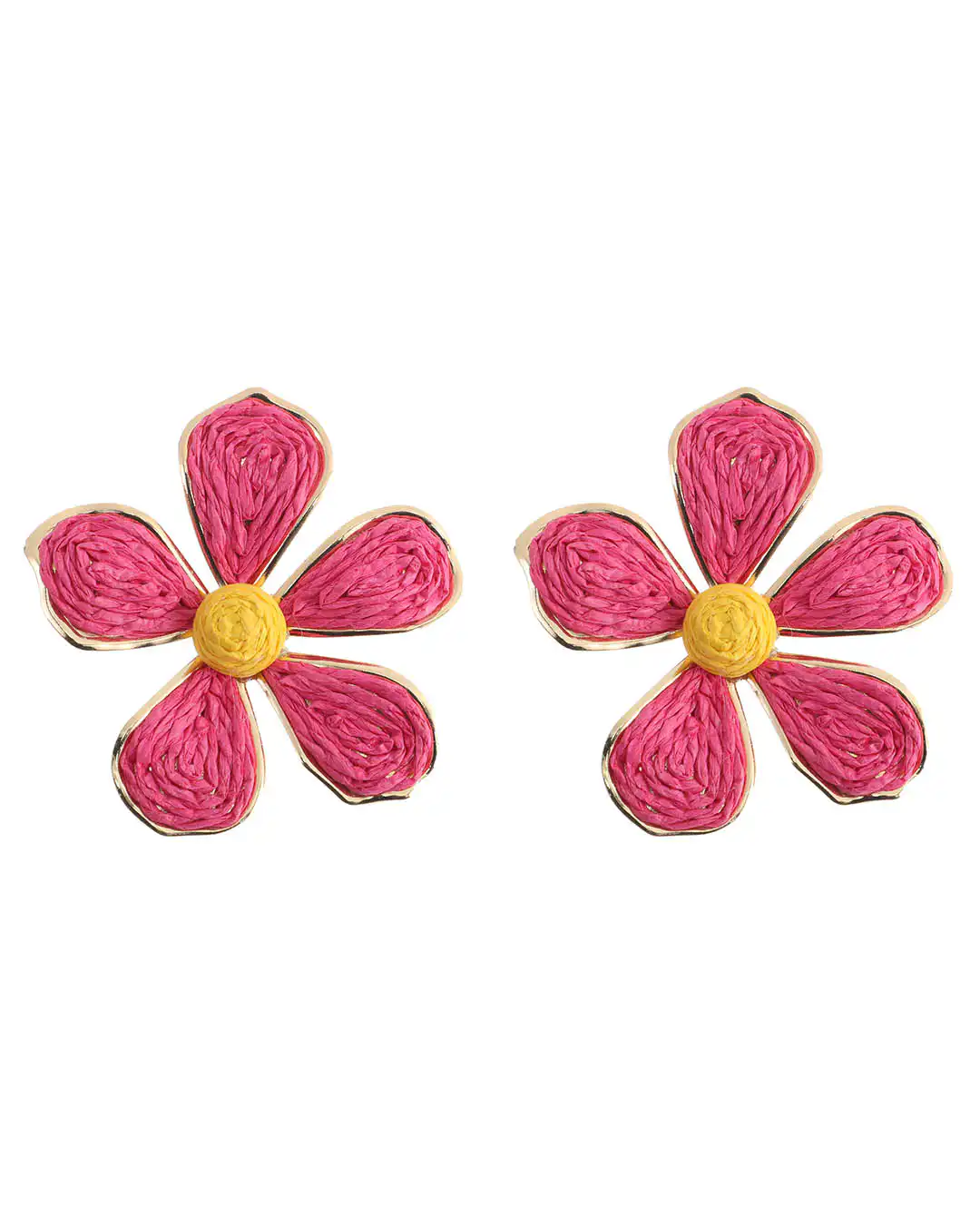 Ψάθινο σκουλαρίκι SASA-9953-13 – Φούξ