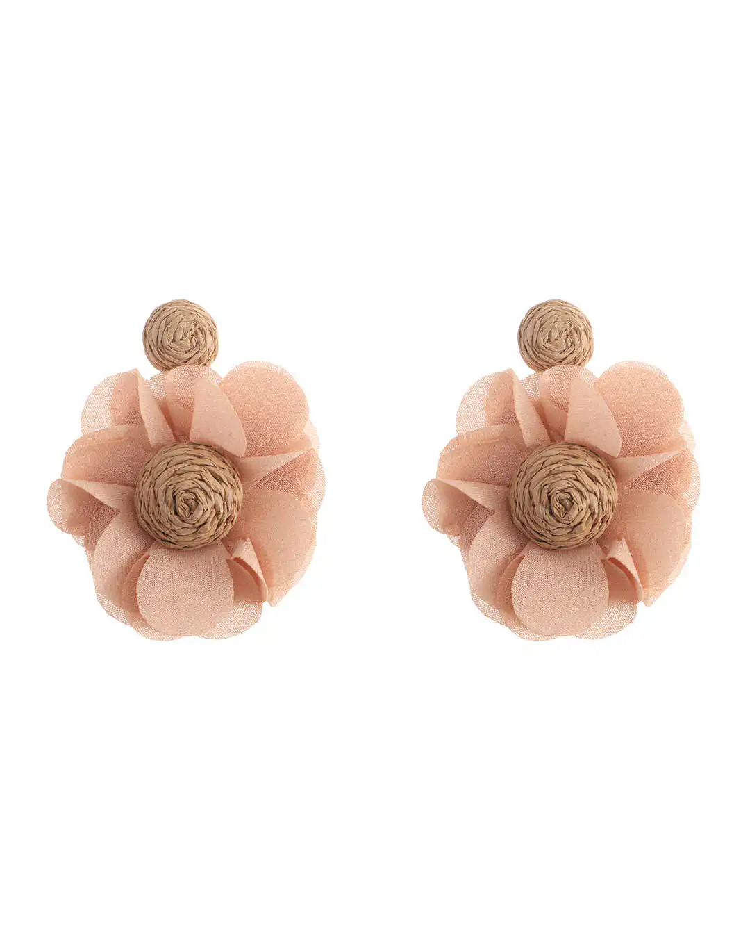 Ψάθινο σκουλαρίκι SASA-9958-13 – Σάπιο Μήλο