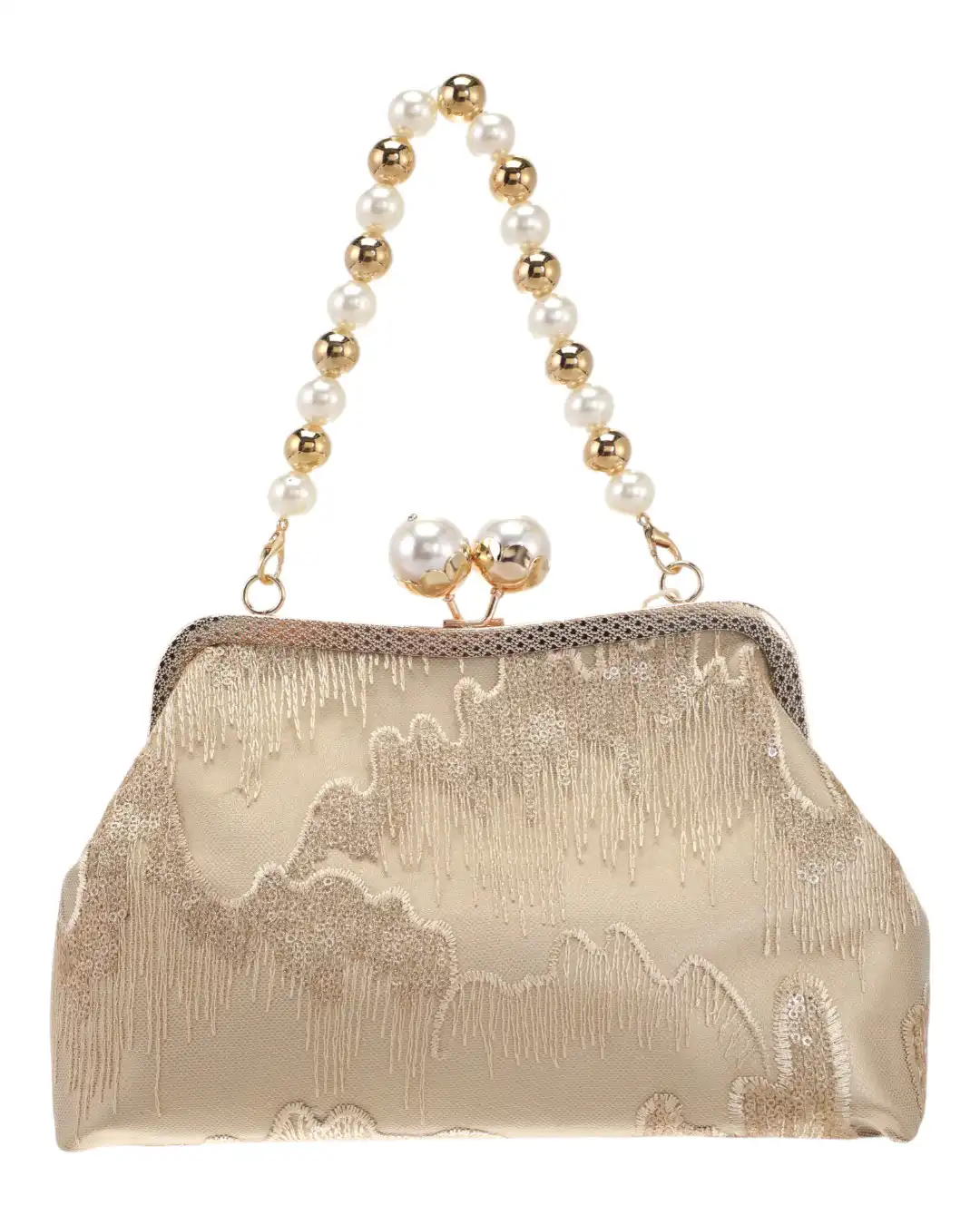 Τσάντα χειρός LB-11567 – Χρυσό Τσάντα χειρός LB-11567 – Χρυσό