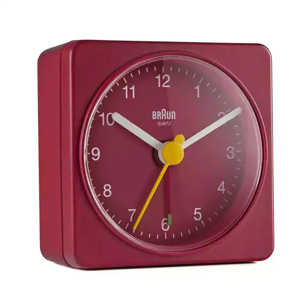 BRAUN Ψηφιακό Ξυπνητήρι BC02 Κόκκινο