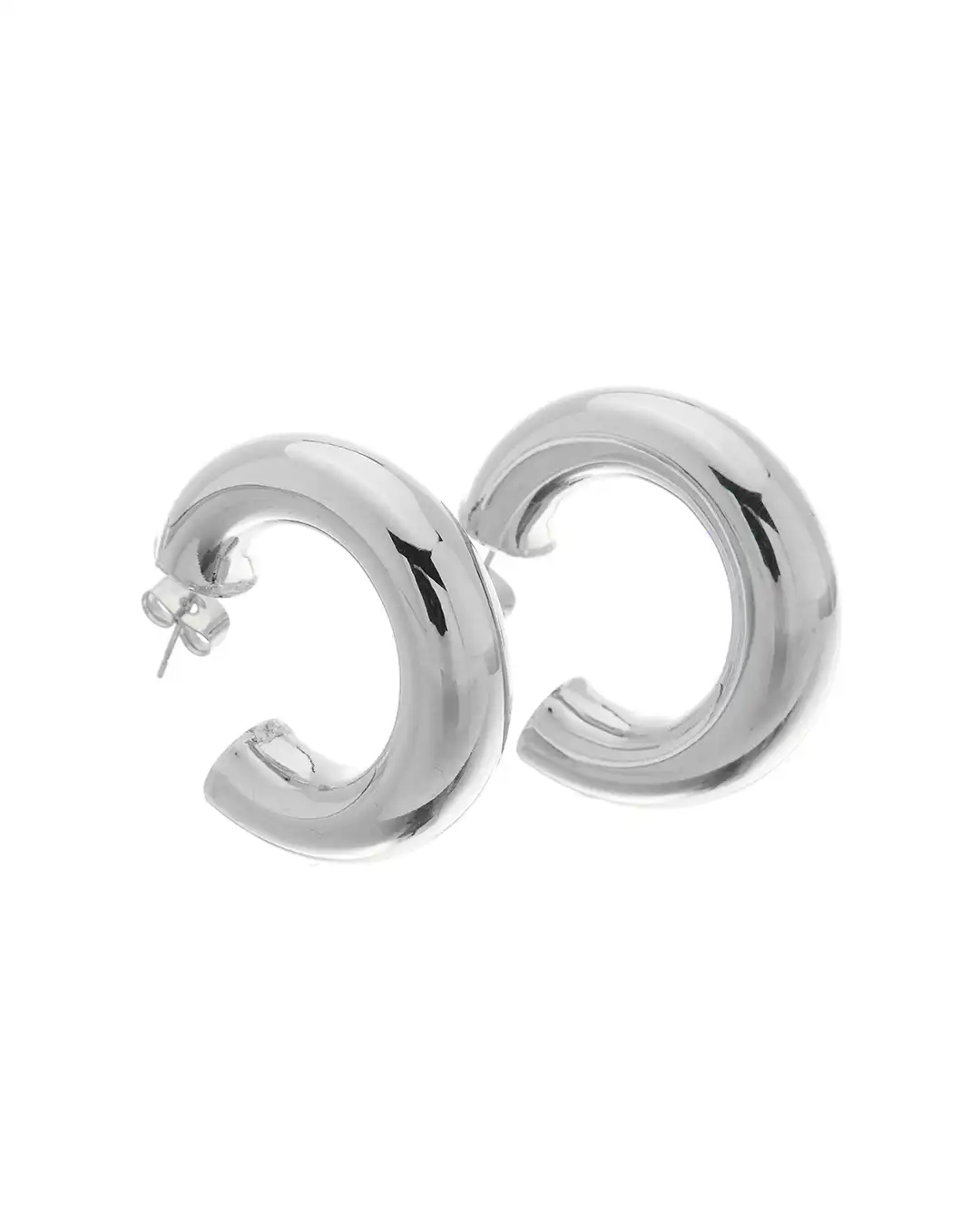 Κρίκος σκουλαρίκι BJLY-5646 – Ασημί Κρίκος σκουλαρίκι BJLY-5646 – Ασημί