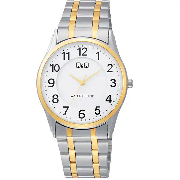 Q&Q Αναλογικό Μεταλλικό ρολόι C45A-001PY